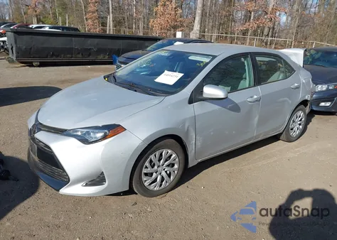 2019 Toyota Corolla Le from USA, damaged, VIN 2T1BURHE0KC206736